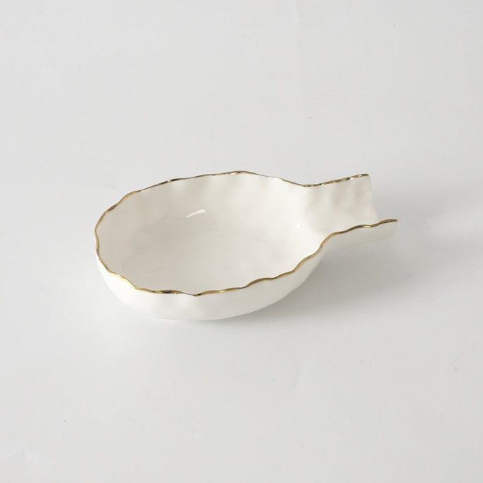 Pampa Bay Portofino Spoon Rest - White/Gold