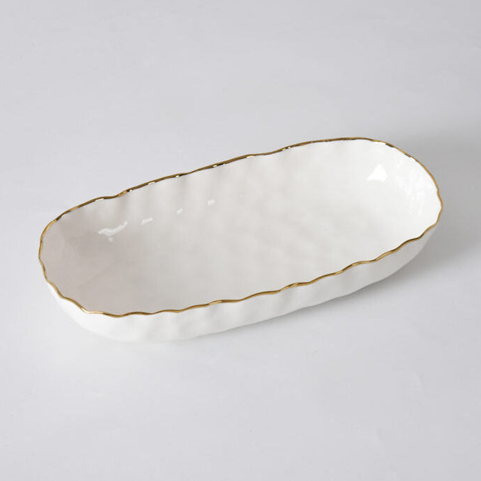 Pampa Bay Medium Deep Server - White/Gold