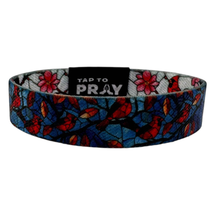 Versible® Tap To Pray™ - Wristband Cardinal