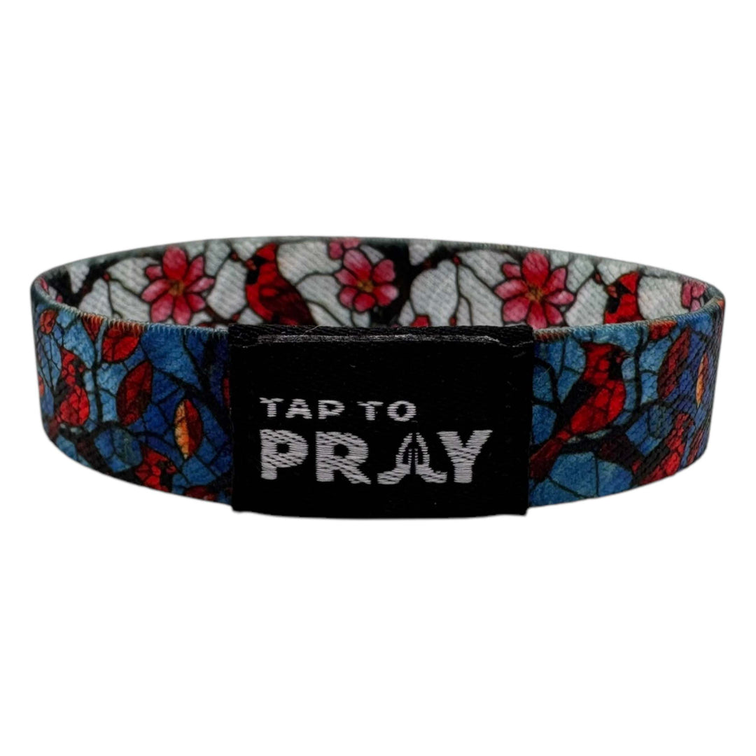 Versible® Tap To Pray™ - Wristband Cardinal