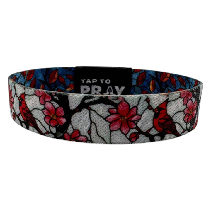 Versible® Tap To Pray™ - Wristband Cardinal