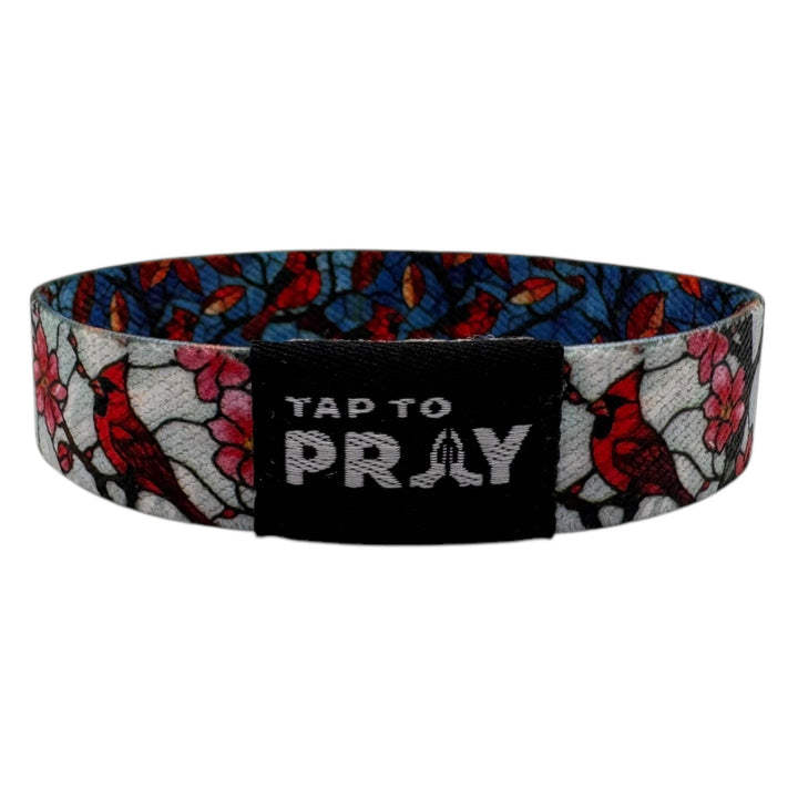 Versible® Tap To Pray™ - Wristband Cardinal