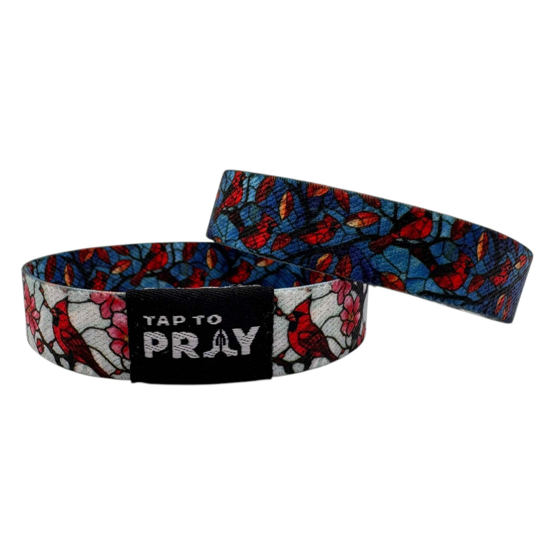 Versible® Tap To Pray™ - Wristband Cardinal