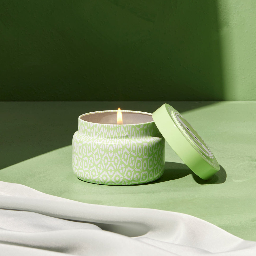 Capri Blue® Iced Matcha Printed Travel Tin Candle, 8.5 oz - Volcano