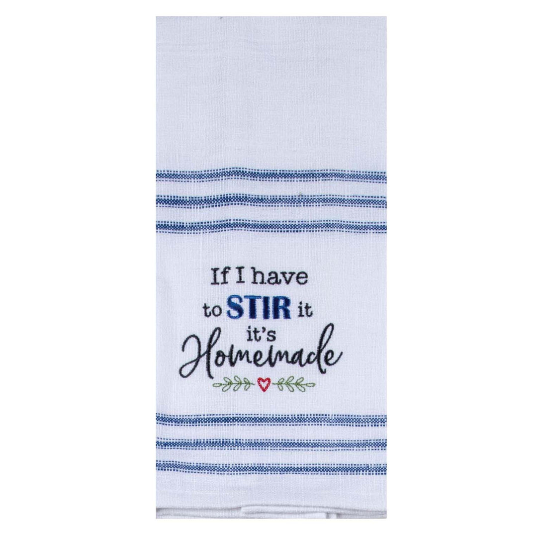 Kay Dee Designs Snarkasms Homemade Embroidered Tea Towel