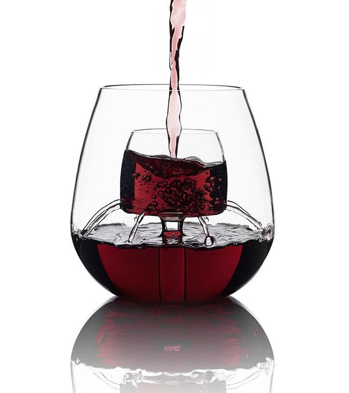 Chevalier Collection Stemless Wine Glass Aerating - Set of 2