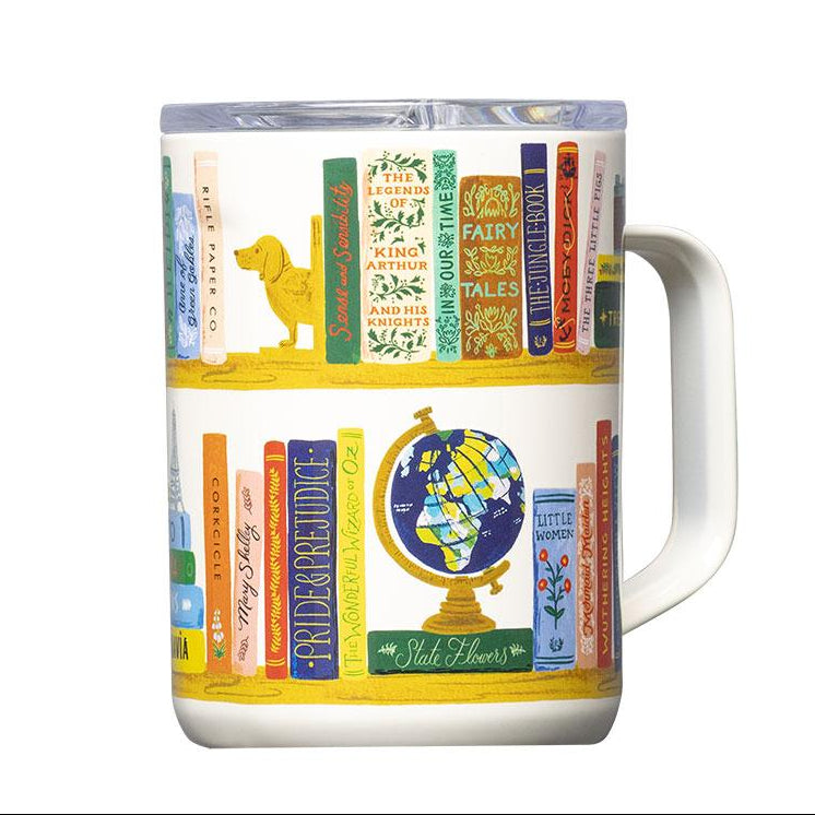 Corkcicle 16oz Coffee Mug - Rifle Paper Book Club