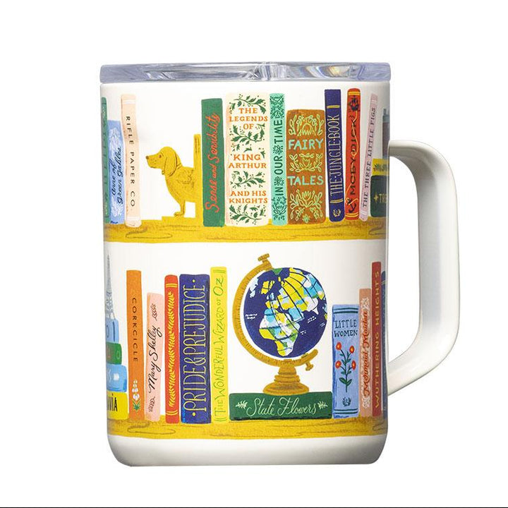 Corkcicle 16oz Coffee Mug - Rifle Paper Book Club