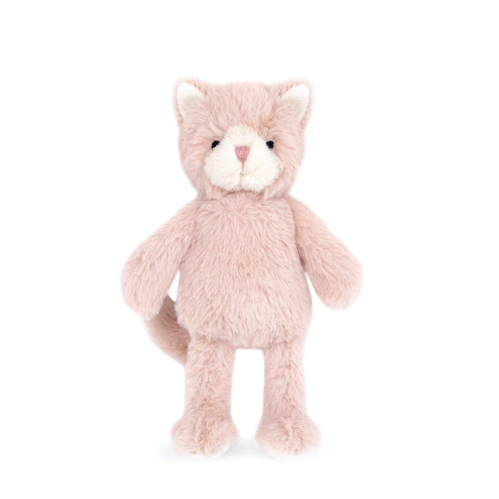 Mon Ami Callie Kitty Plush Rattle / Pink