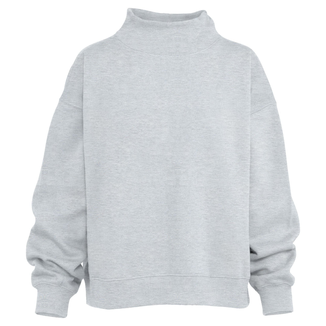Royce Brand Lingo Mock Neck Fleece - Ash
