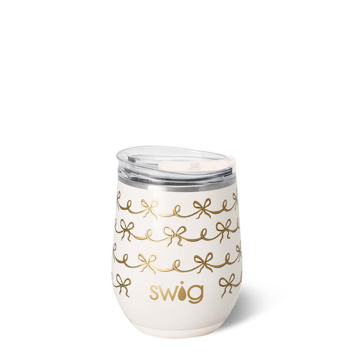 Swig Stemless Wine Cup 12oz - Pretty in Pearl