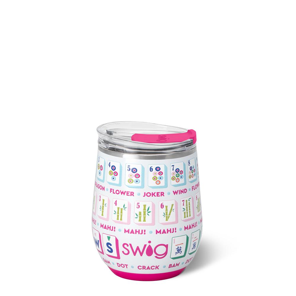 Swig Stemless Wine Cup 12oz - Mahjong