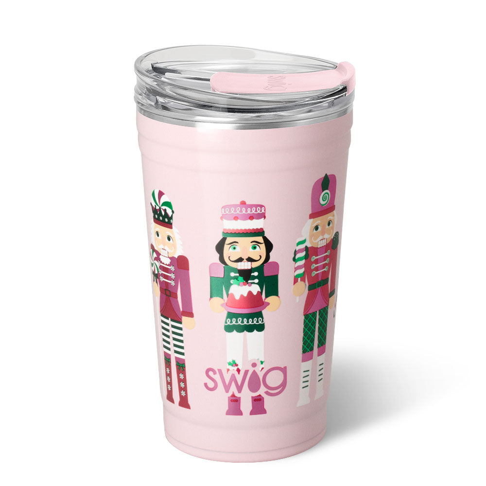 Swig Party Cup 24oz - Sugar Plum Soldiers