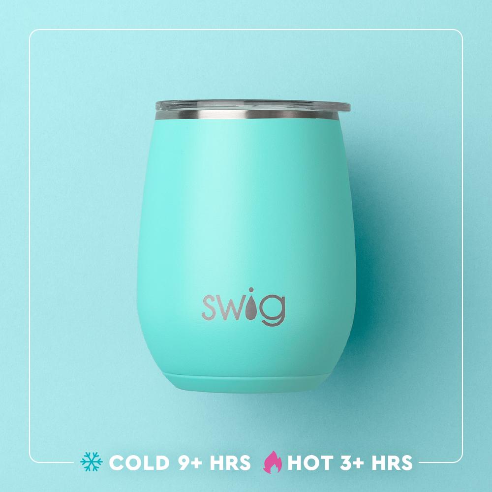 Swig Stemless Wine Cup 14oz - Hot Pink