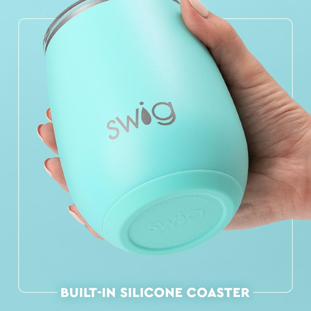 Swig Stemless Wine Cup 14oz - Hot Pink