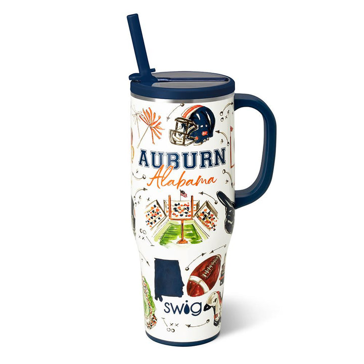 Swig Mega Mug 40oz - Tailgates in Auburn