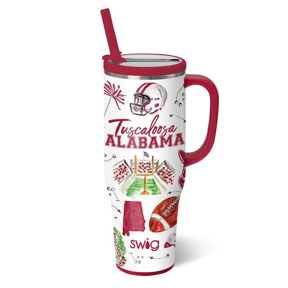 Swig Mega Mug 40oz - Tailgates in Tuscaloosa