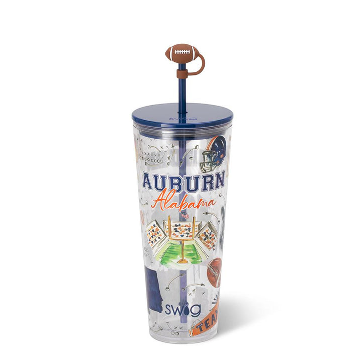 Swig  Plastic Tumbler 24oz - Tailgates in Auburn