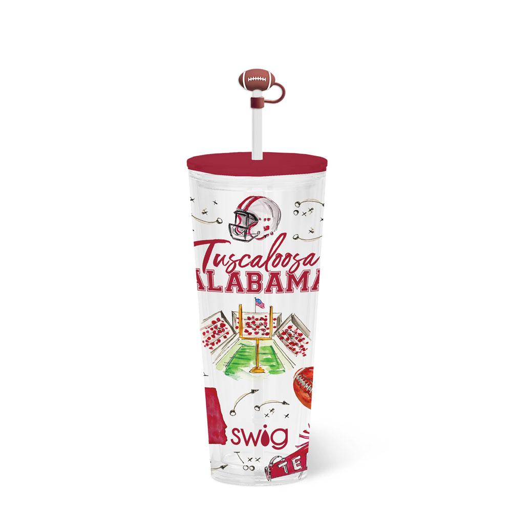 Swig  Plastic Tumbler 24oz - Tailgates in Tuscaloosa