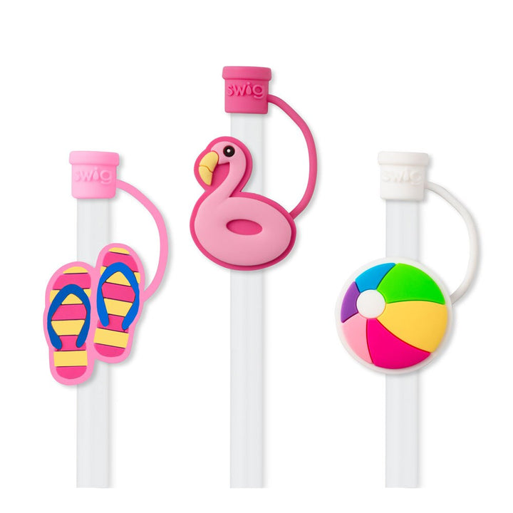 Swig Straw Topper Set - Pool