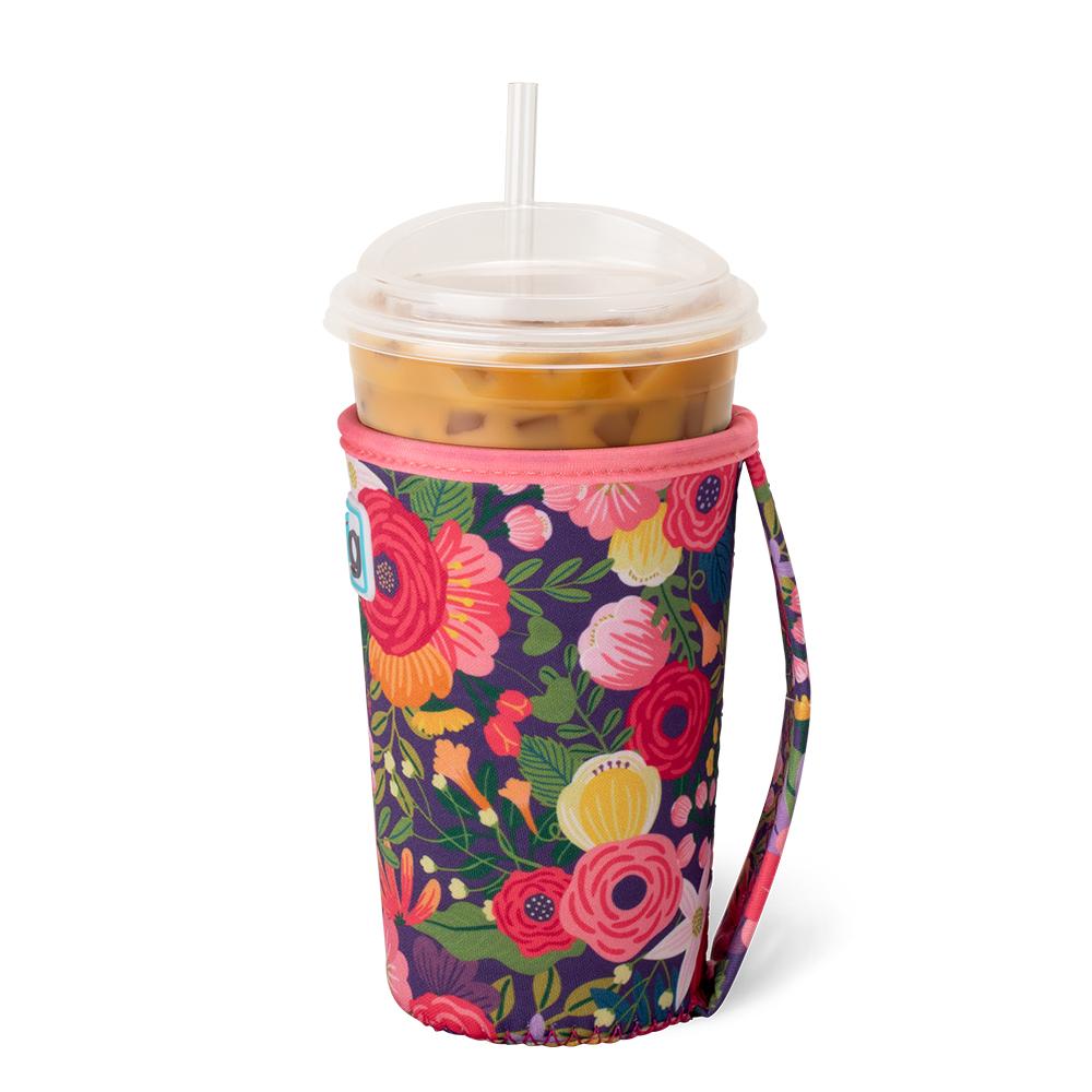 Swig Iced Cup Coolie (Medium) - Secret Garden