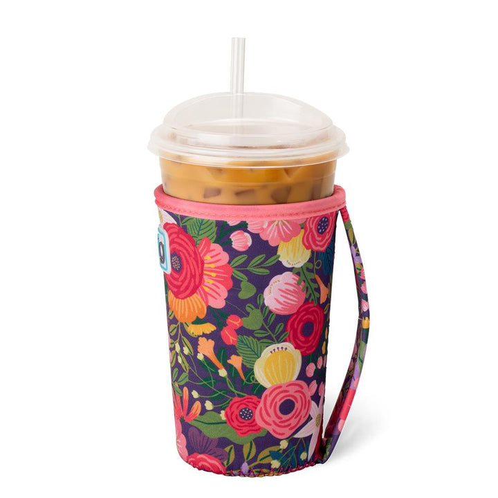 Swig Iced Cup Coolie (Medium) - Secret Garden