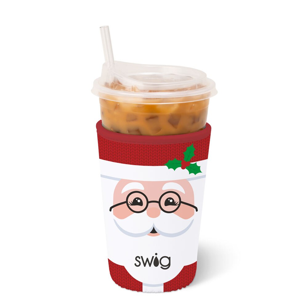 Swig Iced Cup Coolie (Medium) - Mr. Claus
