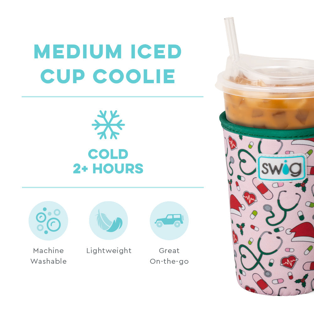 Swig Iced Cup Coolie (Medium) - Santa’s Scrubs