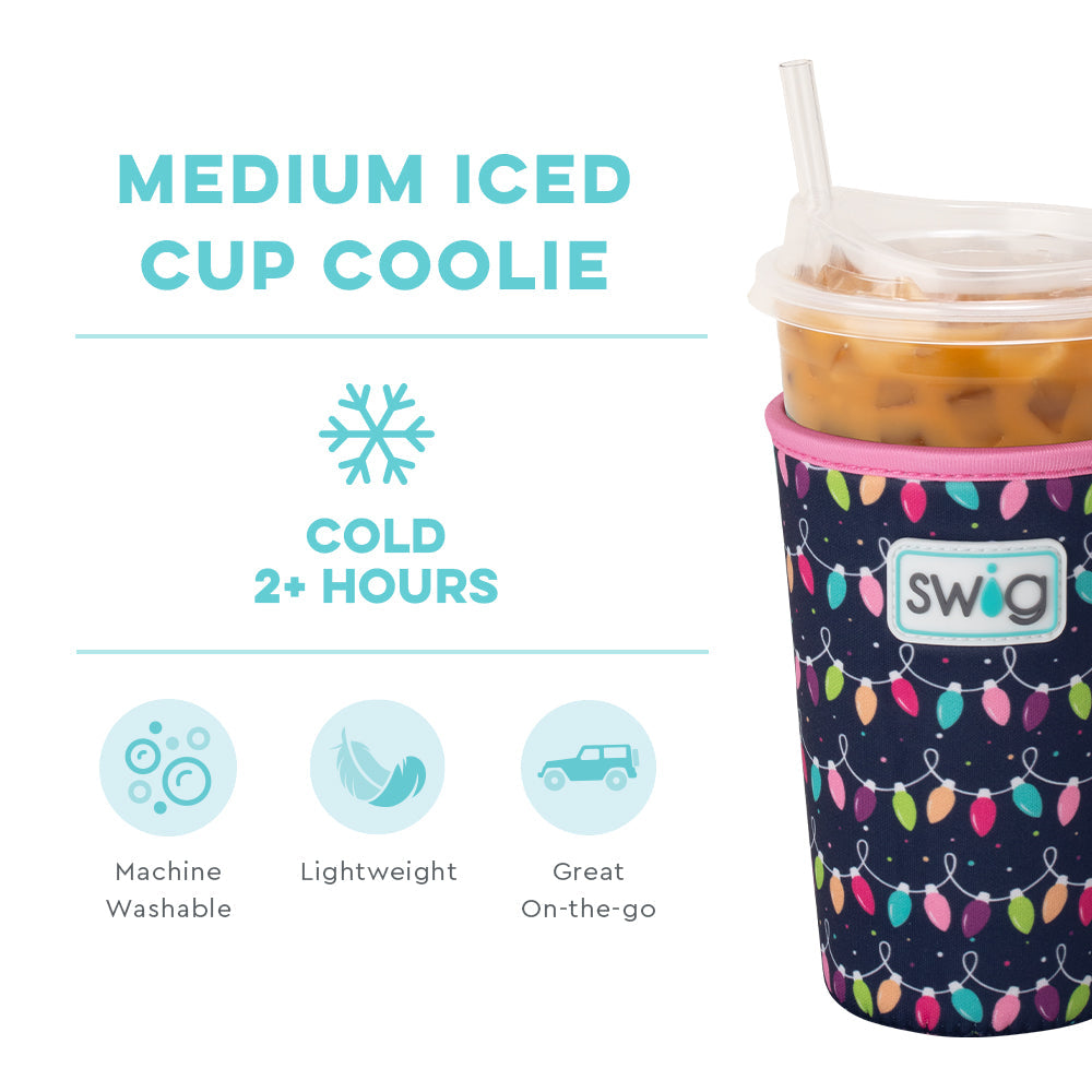 Swig Iced Cup Coolie (Medium) - Tacky Lights