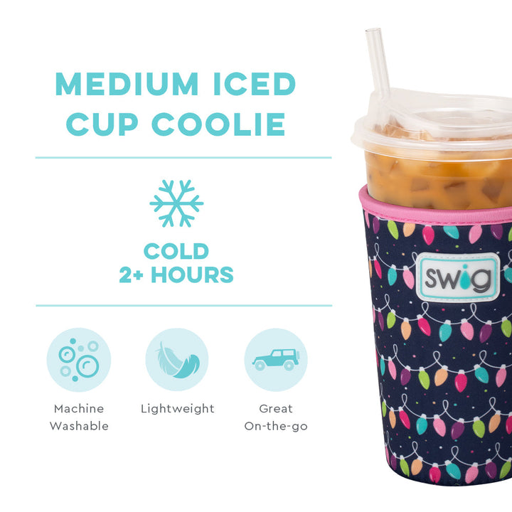 Swig Iced Cup Coolie (Medium) - Tacky Lights