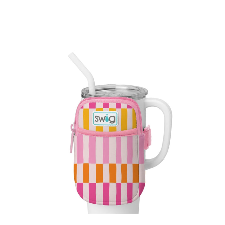 Swig Mega Mug Pouch - Sherbet Stripe