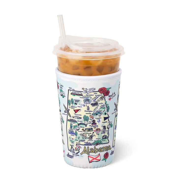 Swig Iced Cup Coolie (Medium) - Alabama