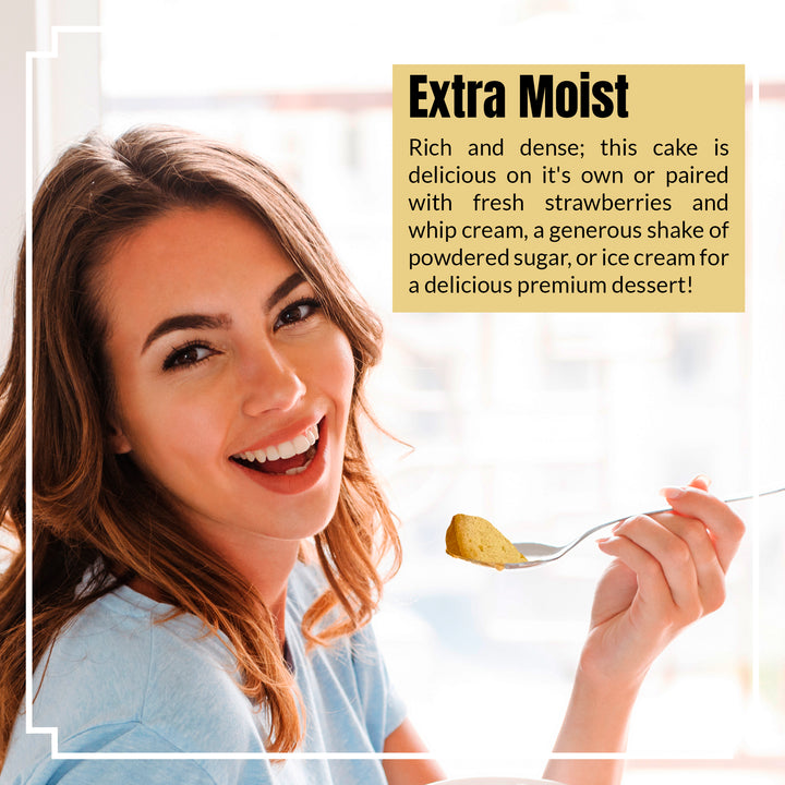 Wicked Jack's Tavern® Bourbon Vanilla  Rum Cake -20 oz (Serves 10)