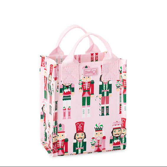 Swig Reusable Gift Bag (Mini) - Sugar Plum Soldiers