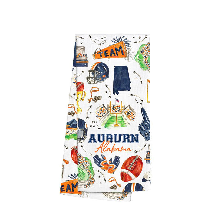 Swig Tea Towel - Tailgates in Auburn