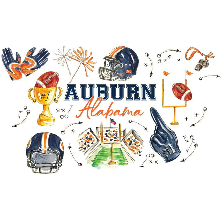 Swig Tea Towel - Tailgates in Auburn