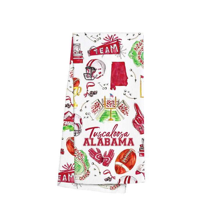 Swig Tea Towel - Tailgates in Tuscaloosa