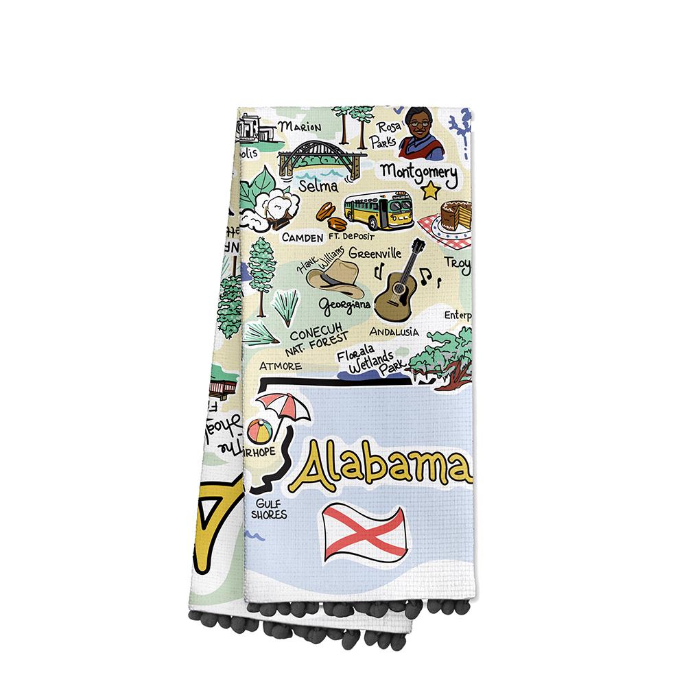 Swig Tea Towel - Alabama