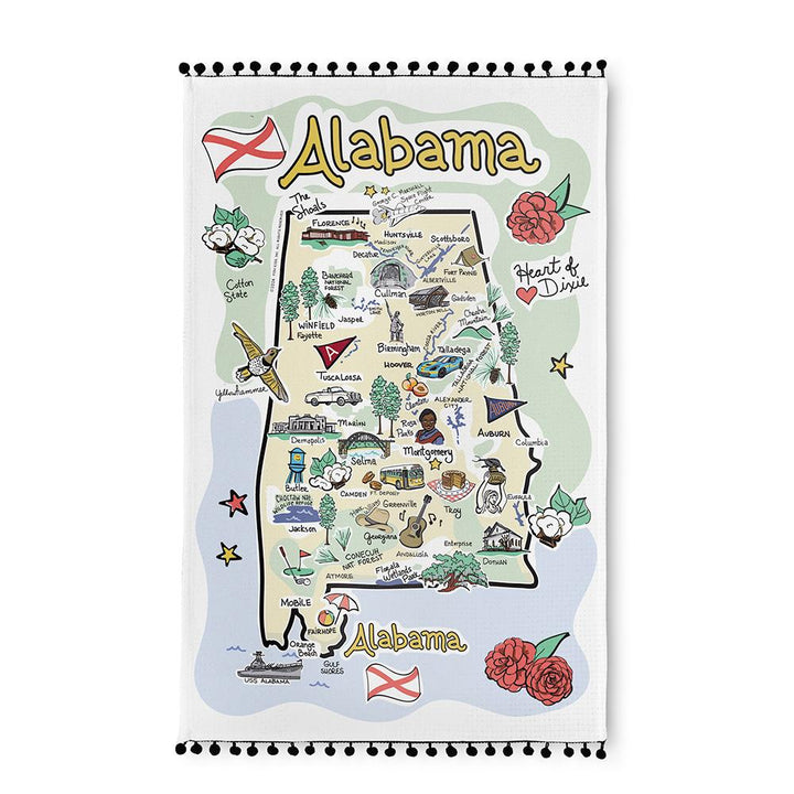 Swig Tea Towel - Alabama