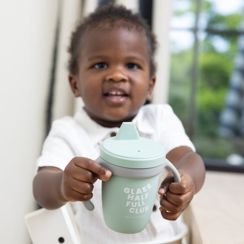 Bella Tunno Happy Sippy Cup - Glass Half Full Club