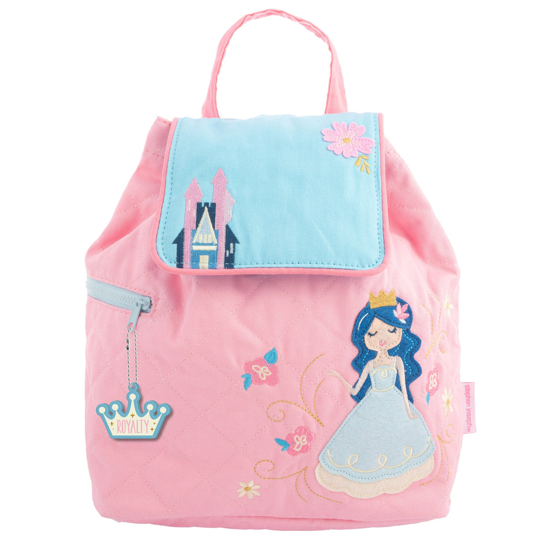 Stephen Joseph Quilted Backpack - Princess