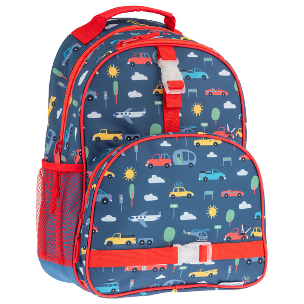 Stephen Joseph All Over Print Backpack - Transportation