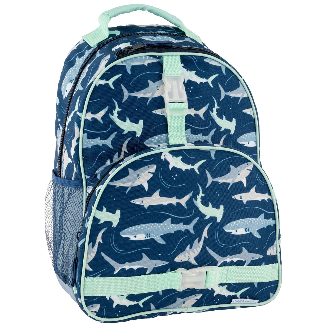 Stephen Joseph All Over Print Backpack - Shark