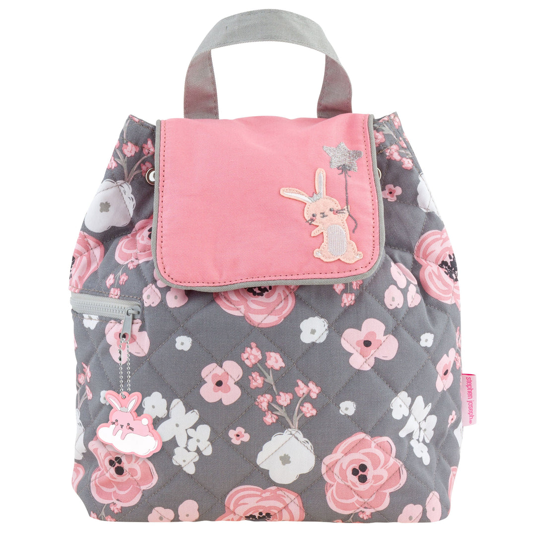 Stephen Joseph Quilted Backpack for Baby - Bunny