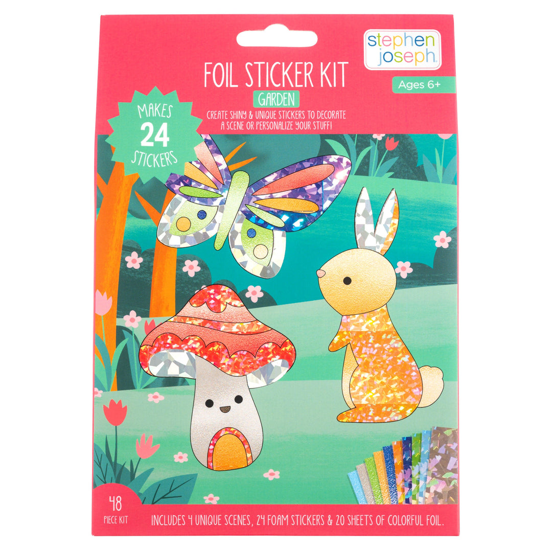 Stephen Joseph Foil Sticker Kit - Garden