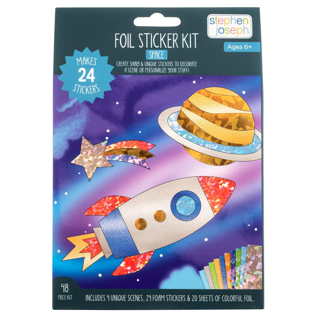 Stephen Joseph Foil Sticker Kit - Space
