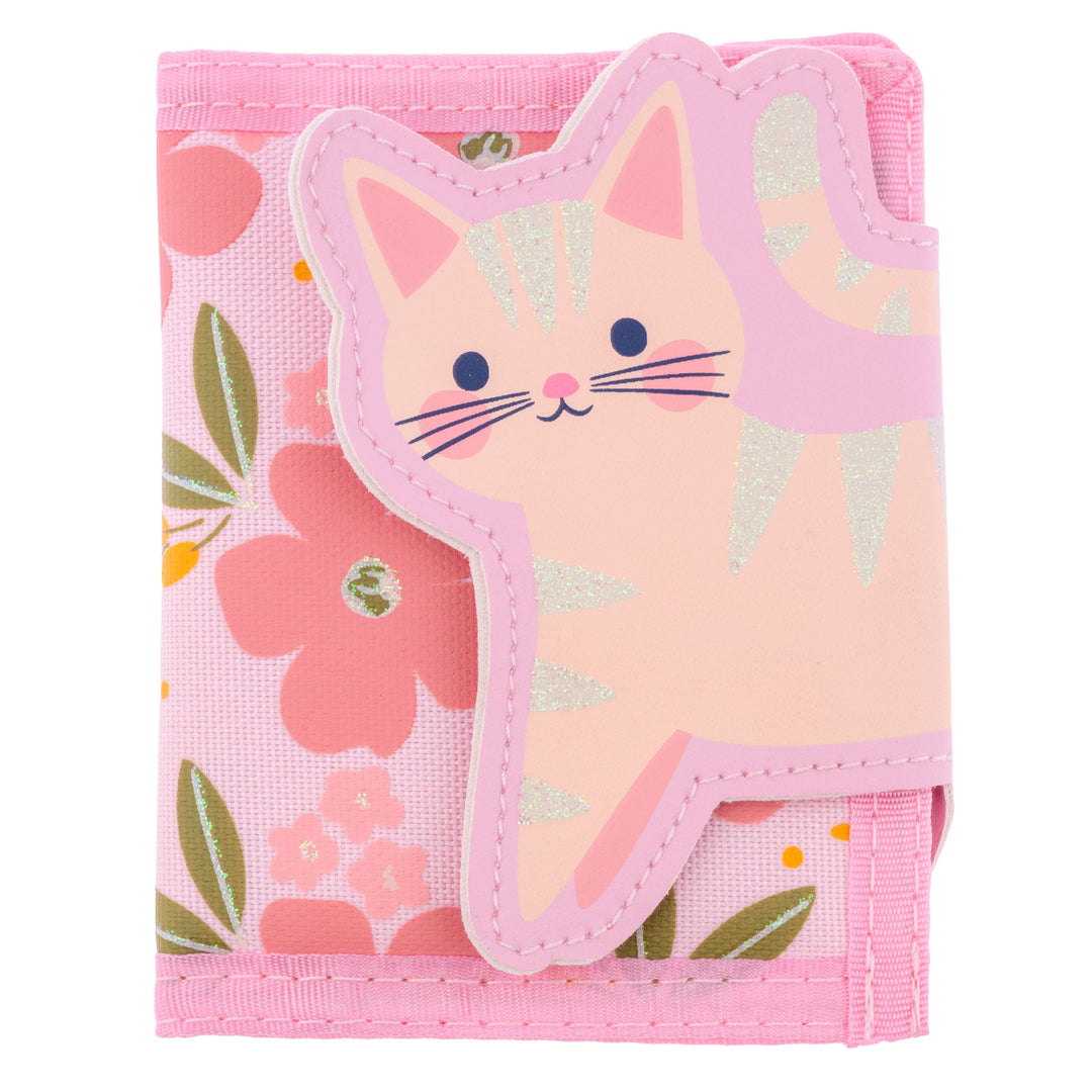 Stephen Joseph Wallet - Pink Cat