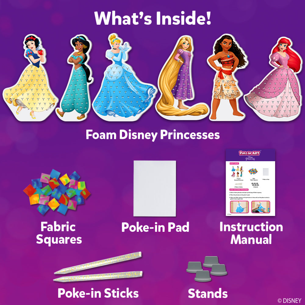 Skillmatics Poke In Art - Disney Princesses