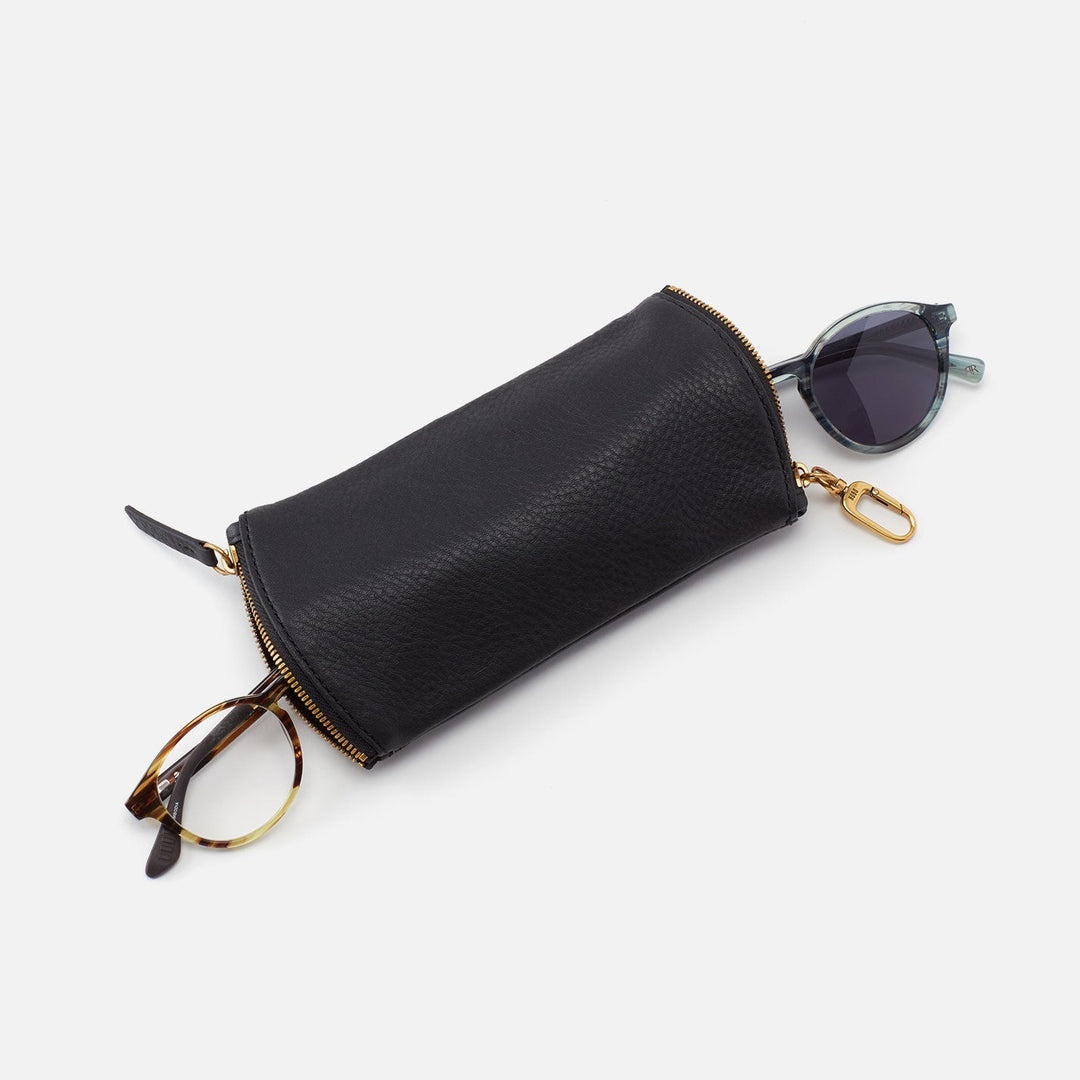 Hobo Spark GO Double Eyeglass Case - Whiskey Buffed Leather