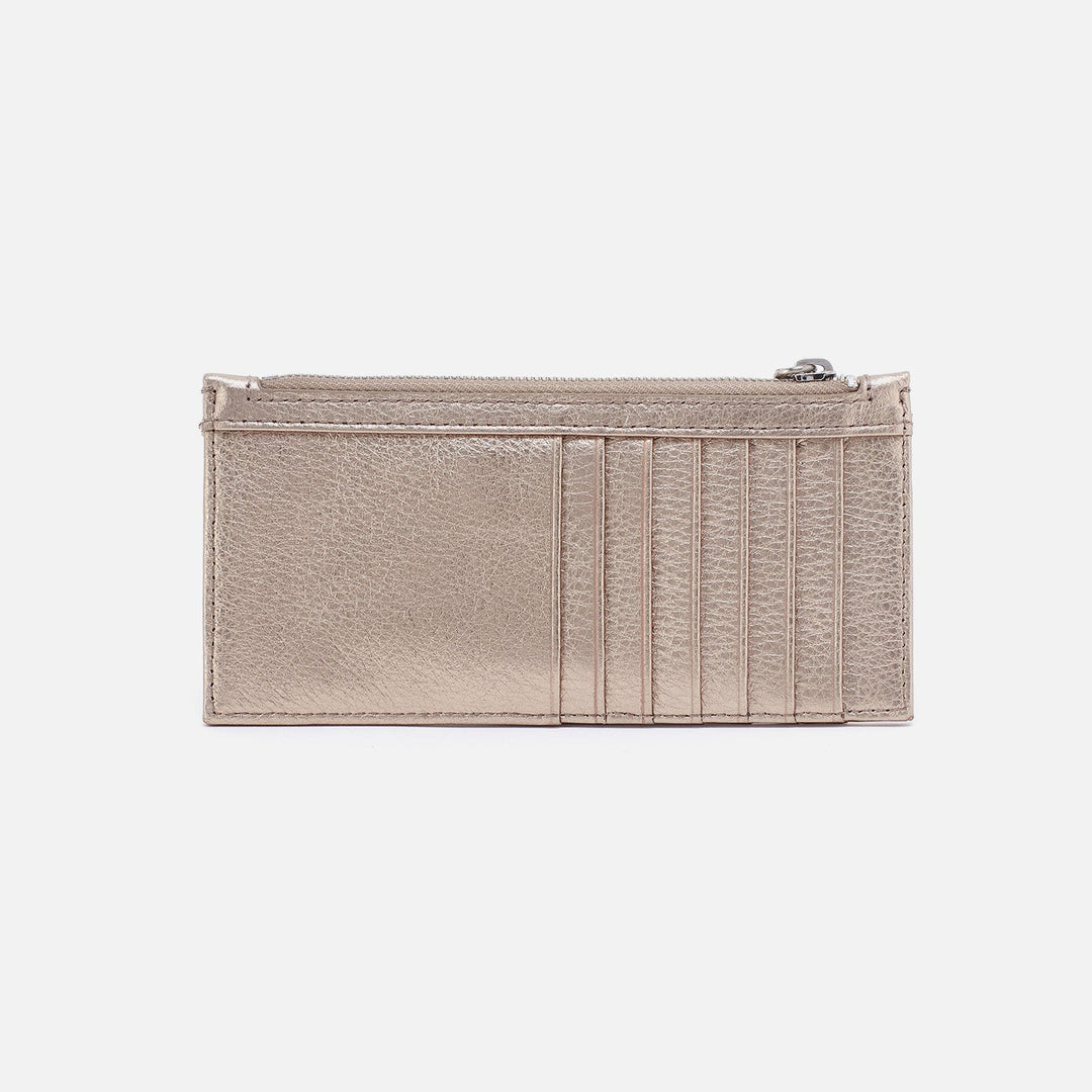 Hobo Carte Card Case - Cameo Quartz Metallic Leather